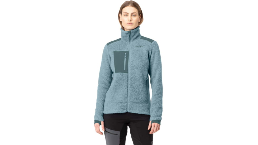 Norrona Trollveggen Thermal Pro Jacket - Women's, Tourmaline, Small, 3032-16 6615 S
