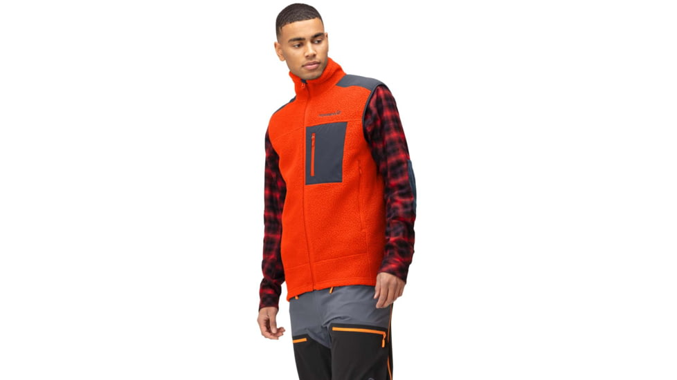 Norrona Trollveggen Thermal Pro Vest - Mens, Arednalin Red, Extra Large, 1627-22 5630 XL