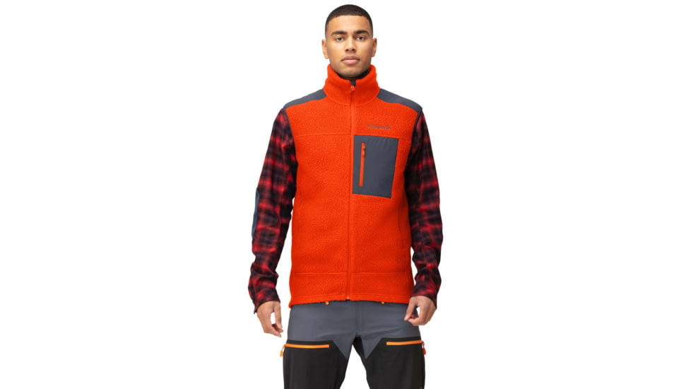Norrona Trollveggen Thermal Pro Vest - Mens, Arednalin Red, Extra Large, 1627-22 5630 XL