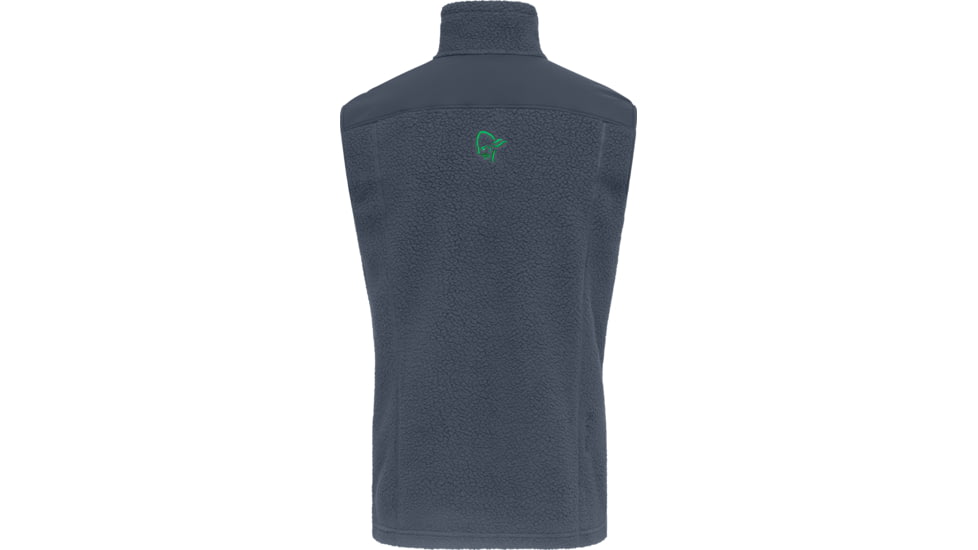 Norrona Trollveggen Thermal Pro Vest - Mens, Cool Black/Classic Green, Extra Large, 1627-22-7784-XL