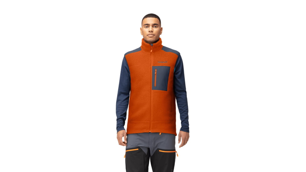 Norrona Trollveggen Thermal Pro Vest - Mens, Gold Flame, Medium, 1627-22-1002-M