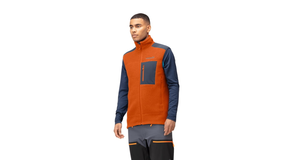 Norrona Trollveggen Thermal Pro Vest - Mens, Gold Flame, Medium, 1627-22-1002-M