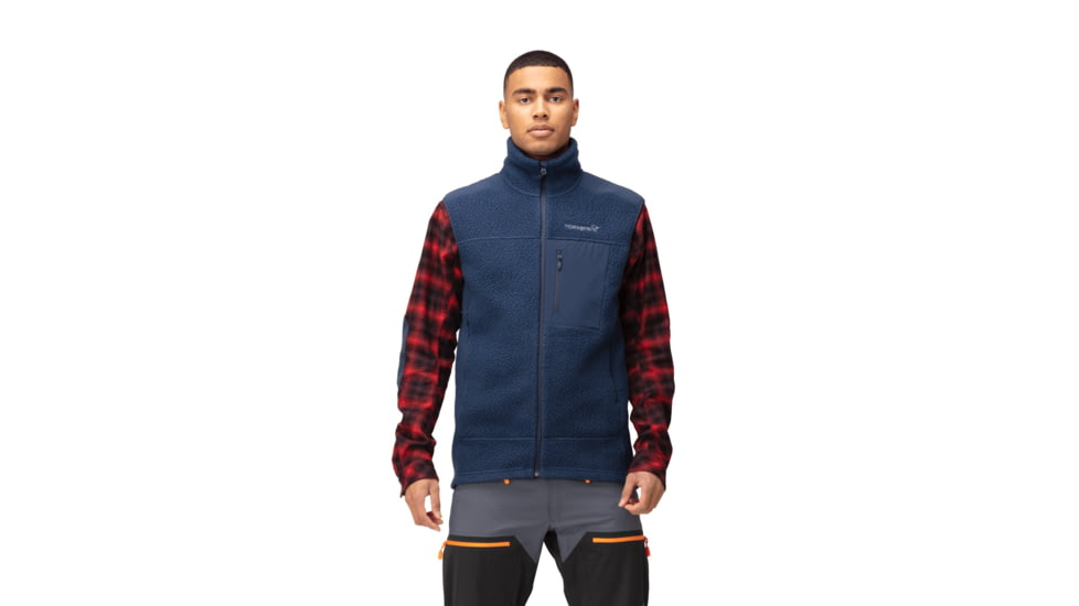 Norrona Trollveggen Thermal Pro Vest - Mens, Indigo Night/Indigo Night, Small, 1627-22-2314-S