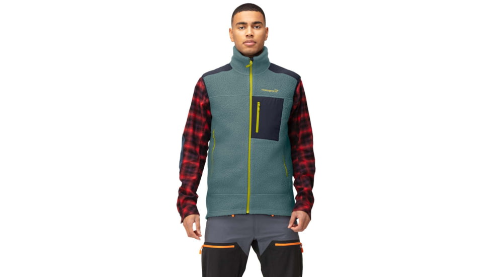 Norrona Trollveggen Thermal Pro Vest - Men's, North Atlantic/Indigo Night, Medium, 1627-22 6630 M