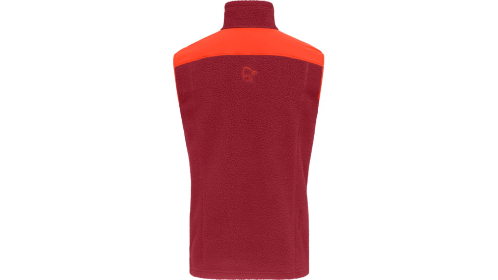 Norrona Trollveggen Thermal Pro Vest - Mens, Rhubarb, Medium, 1627-22-5700-M