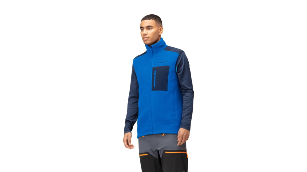 Norrona Trollveggen Thermal Pro Vest - Mens, Skydiver, Extra Large, 1627-22-2336-XL