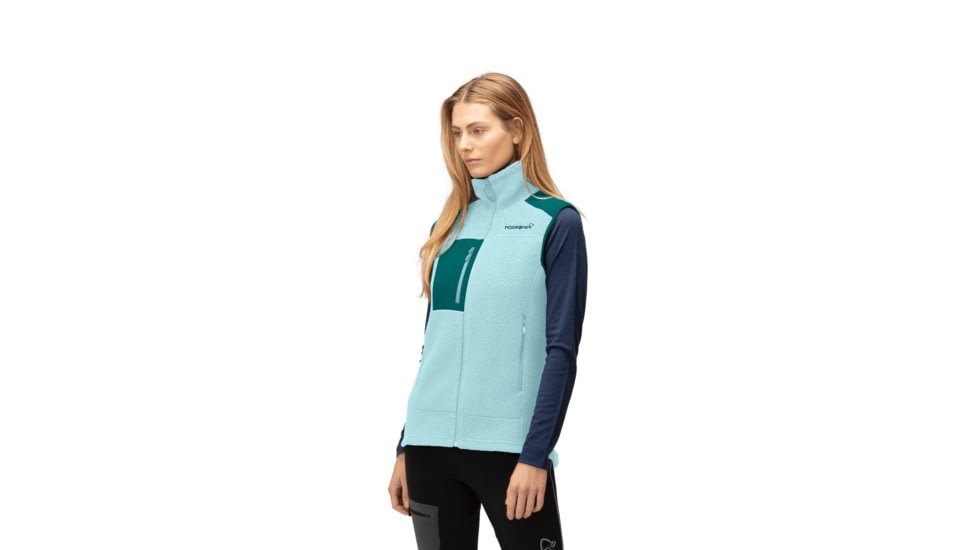 Norrona Trollveggen Thermal Pro Vest - Womens, Clearwater, Large, 1626-22-2290-L