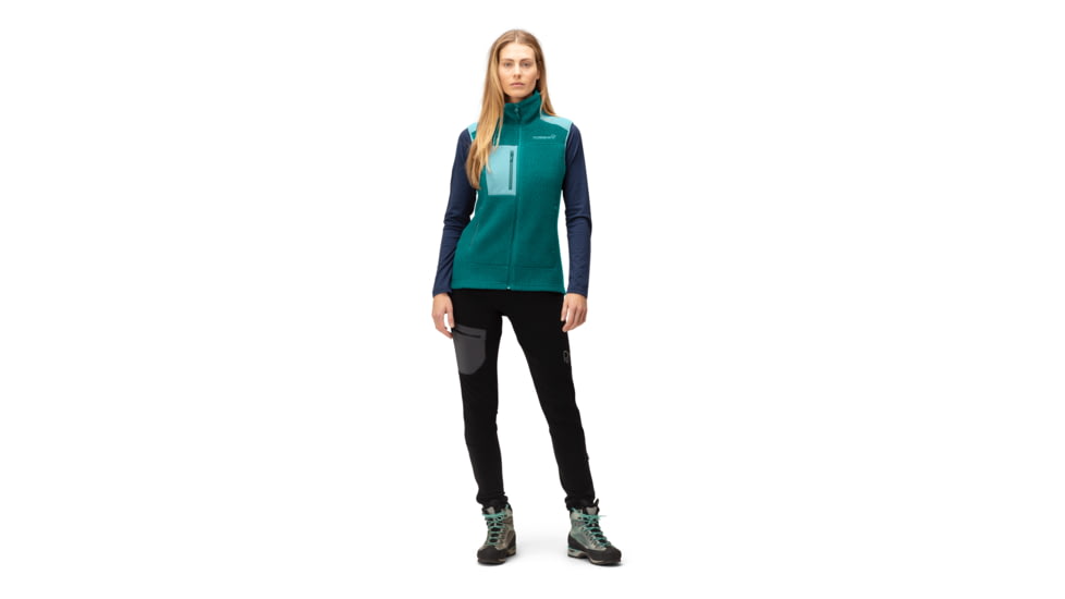 Norrona Trollveggen Thermal Pro Vest - Womens, Everglade, Small, 1626-22-3413-S