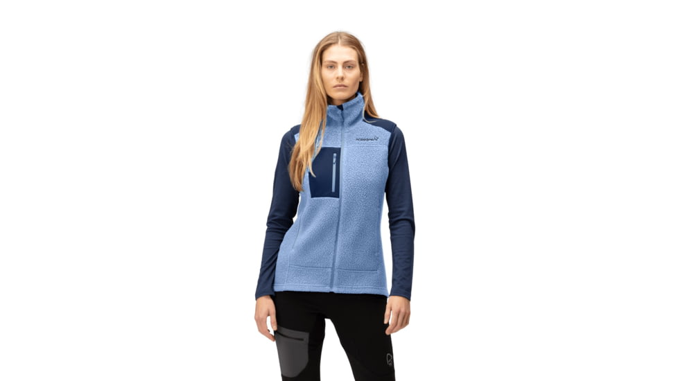 Norrona Trollveggen Thermal Pro Vest - Womens, Infinity, Small, 1626-22-2020-S