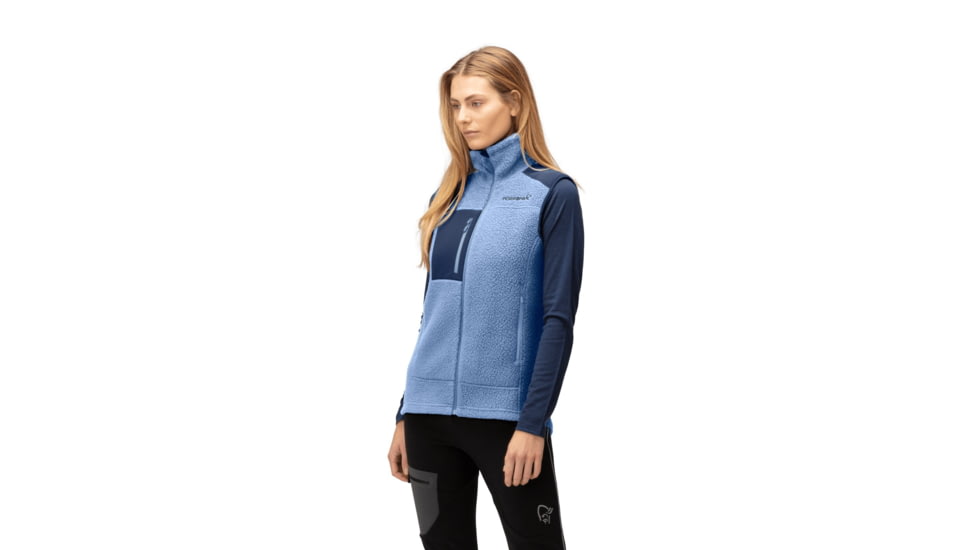 Norrona Trollveggen Thermal Pro Vest - Womens, Infinity, Small, 1626-22-2020-S