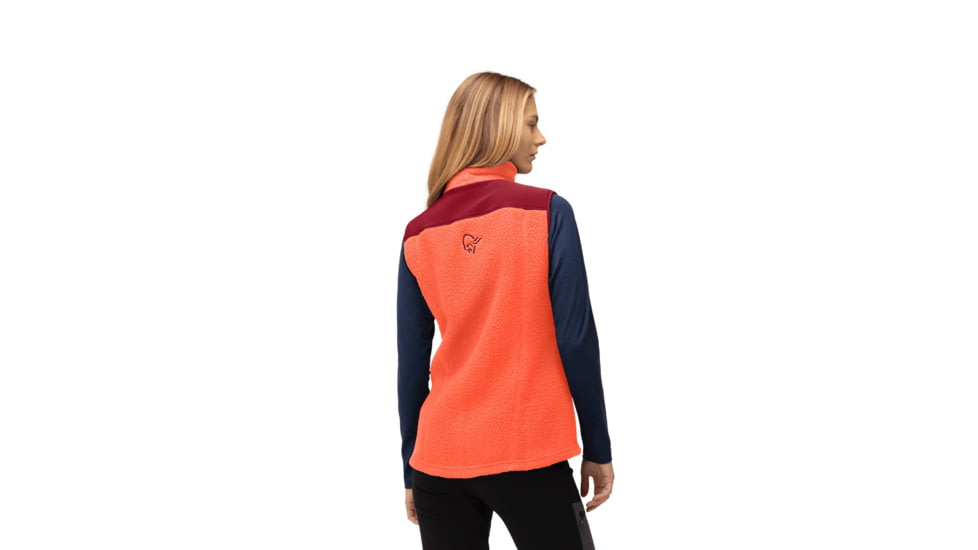 Norrona Trollveggen Thermal Pro Vest - Womens, Orange Alert, Small, 1626-22-5620-S