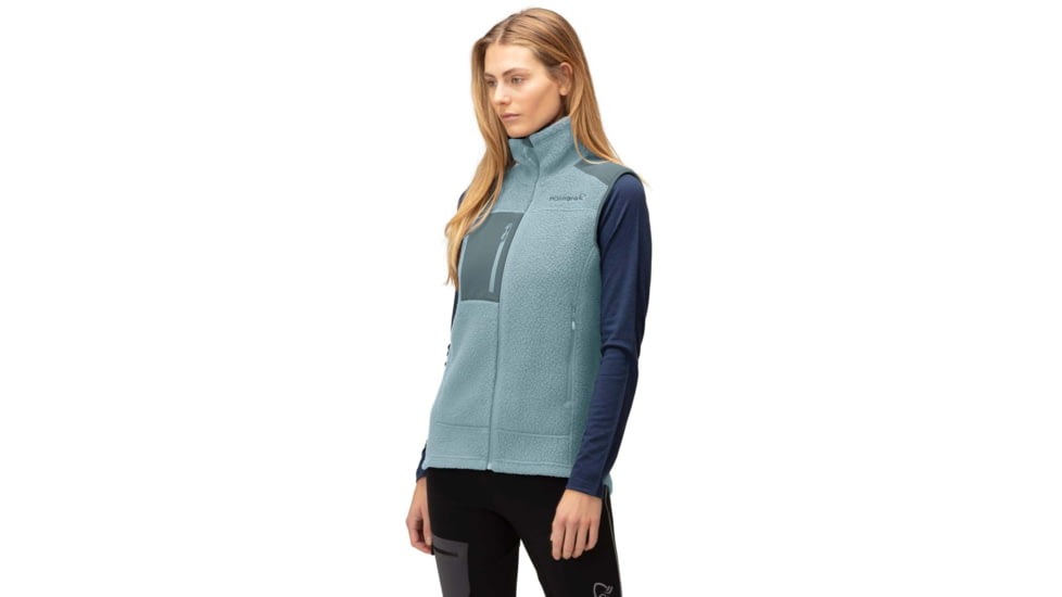 Norrona Trollveggen Thermal Pro Vest - Womens, Tourmaline, Small, 1626-22 6615 S