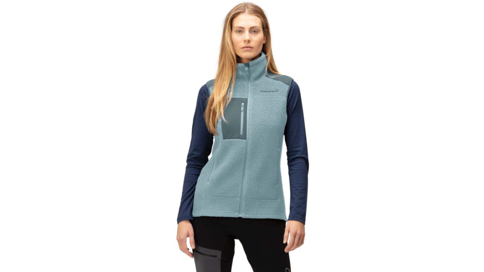 Norrona Trollveggen Thermal Pro Vest - Womens, Tourmaline, Small, 1626-22 6615 S