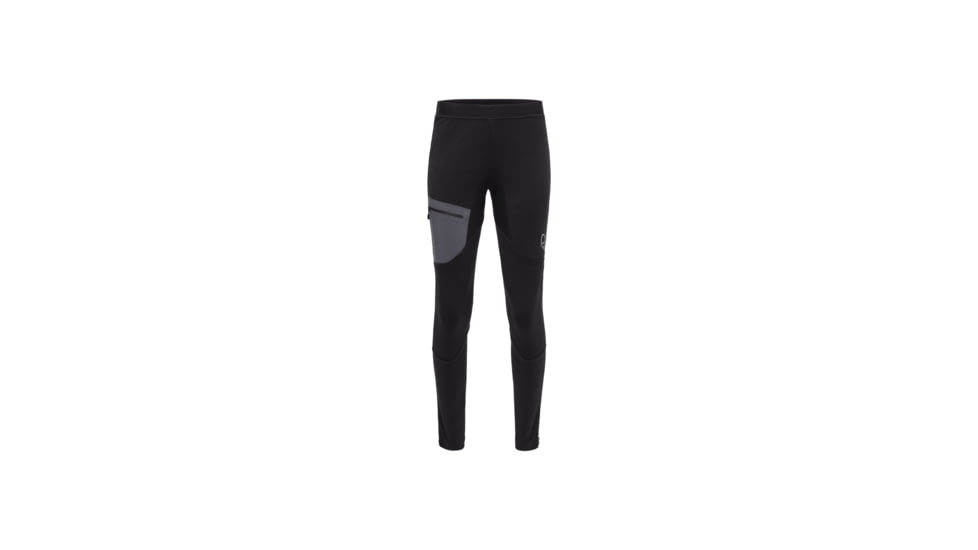 Norrona Trollveggen Warmwool2 Stretch Tights - Womens, Caviar, Large, 1629-19-7718-L
