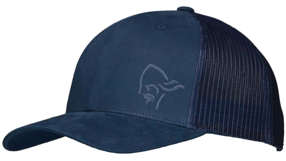 Norrona Trucker Mesh Snap Back Cap, Indigo Night, One Size, 3422-18-2295-ONE SIZE