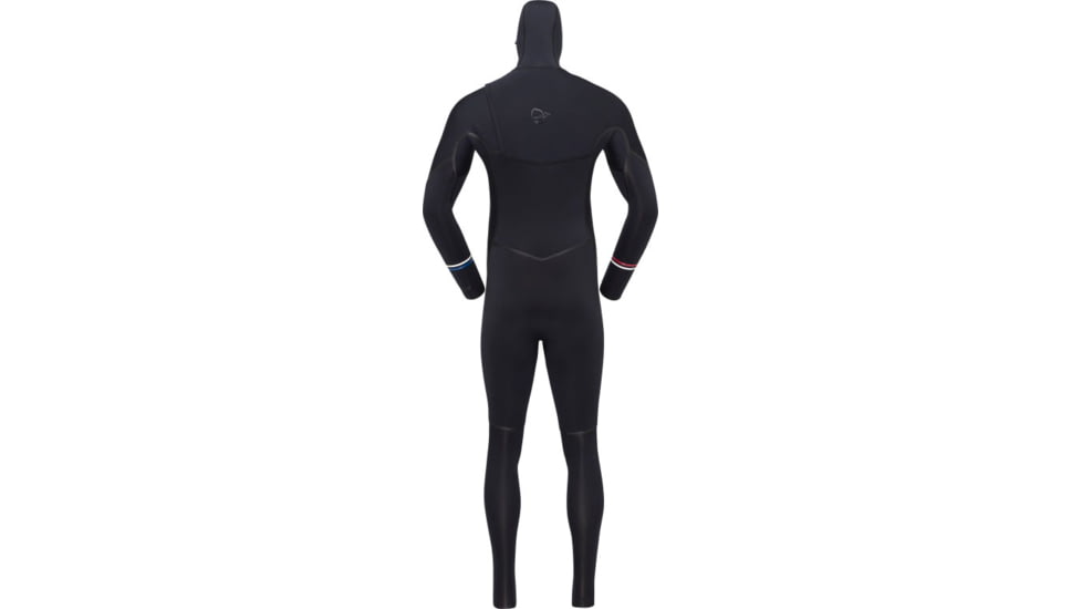 Norrona Unstad 5.5/5/4 Hooded Wetsuit - Mens, Caviar, Small, 4404-19-7718-S