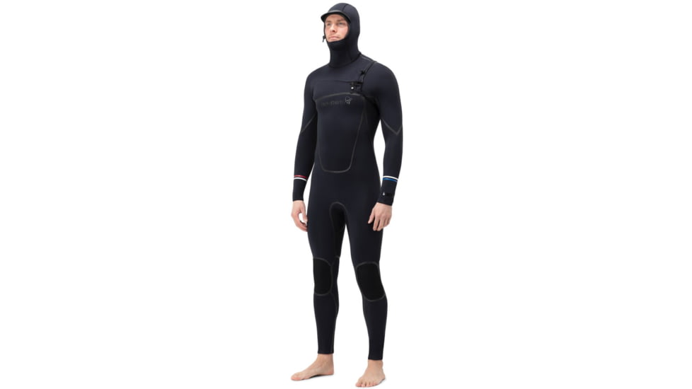 Norrona Unstad 5.5/5/4 Hooded Wetsuit - Mens, Caviar, Small, 4404-19-7718-S