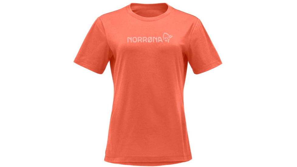 Norrona Viking Norrona T-Shirt - Womens, Orange Alert, Medium, 3424-21 5620 M