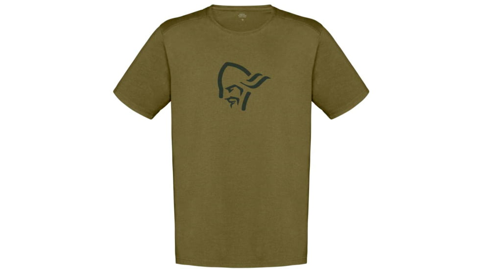 Norrona Viking T-Shirt - Mens, Olive Drab, Small, 3417-21 3897 S