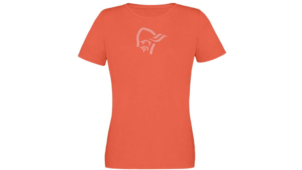 Norrona Viking T-Shirt - Womens, Orange Alert, Large, 3421-21 5620 L
