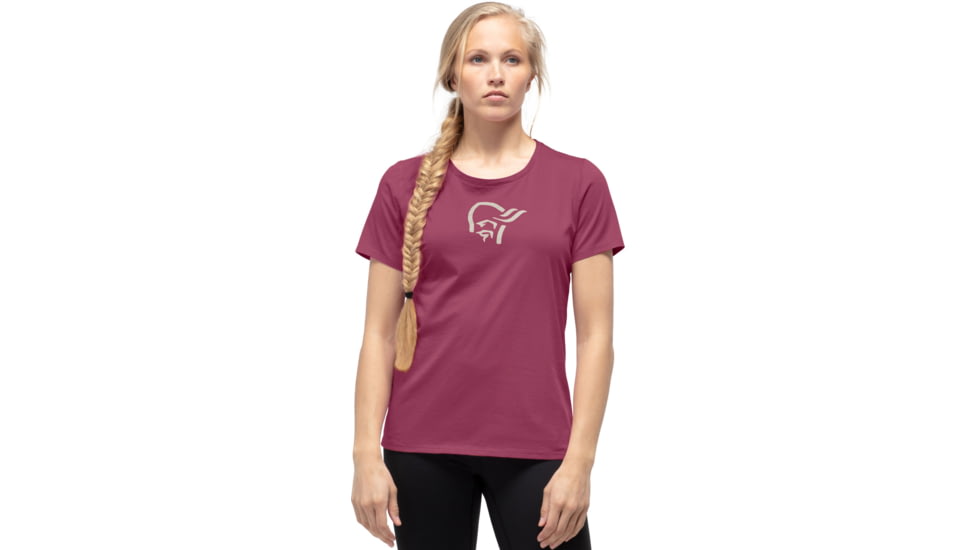 Norrona Viking T-Shirt - Womens, Violet Quartz, Extra Small, 3421-21 6744 XS
