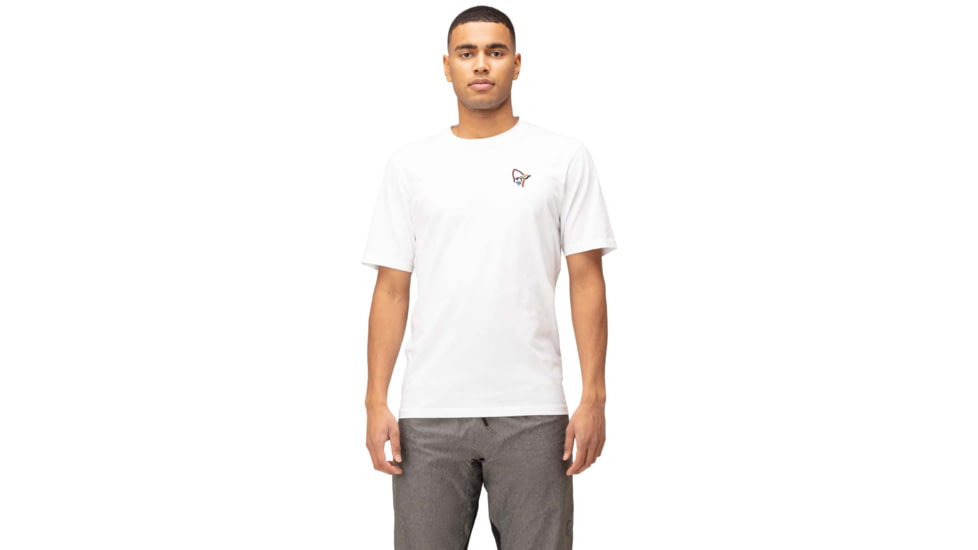 Norrona Vikinghead Embroidery T-Shirt - Mens, Pure White, Extra Large, 3416-22 9000 XL