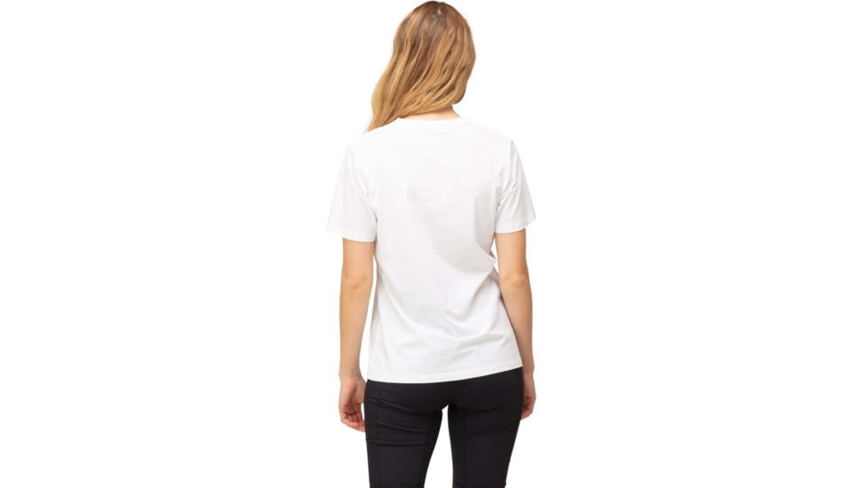 Norrona Vikinghead Embroidery T-Shirt - Womens, White, Medium, 3411-22 9009 M