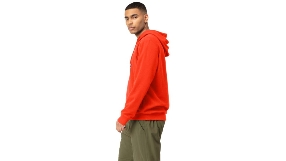 Norrona Warm Two Norrona Hoody - Mens, Arednalin Red, Small, 5250-21 5630 S