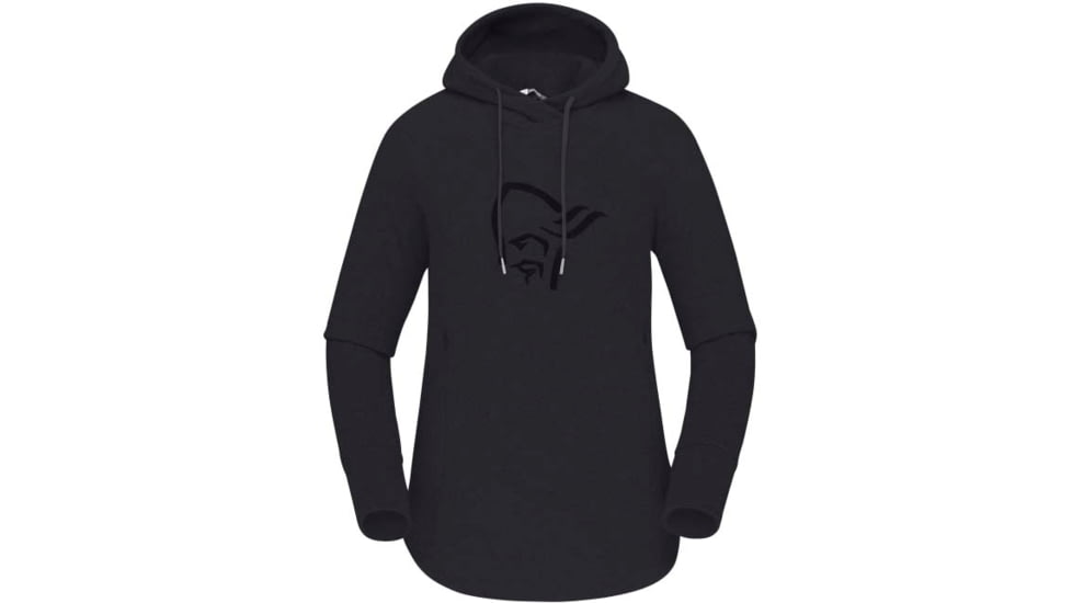 Norrona Warm Two Norrona Hoody - Momens, Caviar Black, Small, 5251-21 7718 S