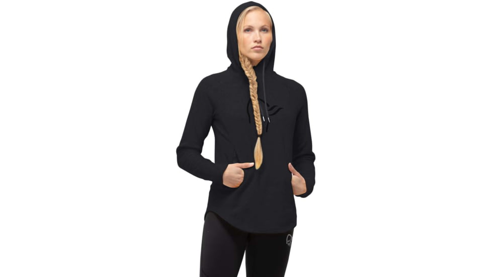 Norrona Warm Two Norrona Hoody - Momens, Caviar Black, Small, 5251-21 7718 S