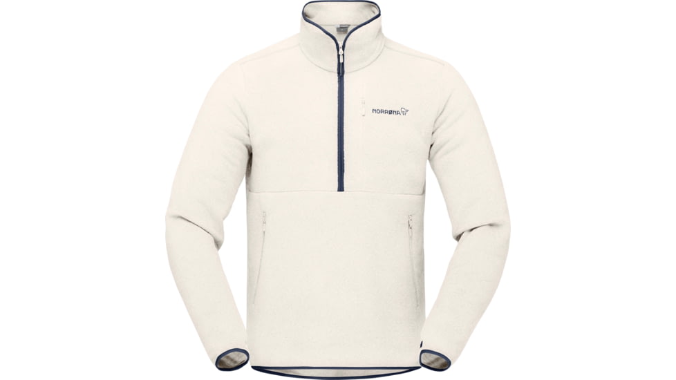 Norrona Warm Two Halfzip Sweater, Snowdrop, Medium, 5226-20 9940 M