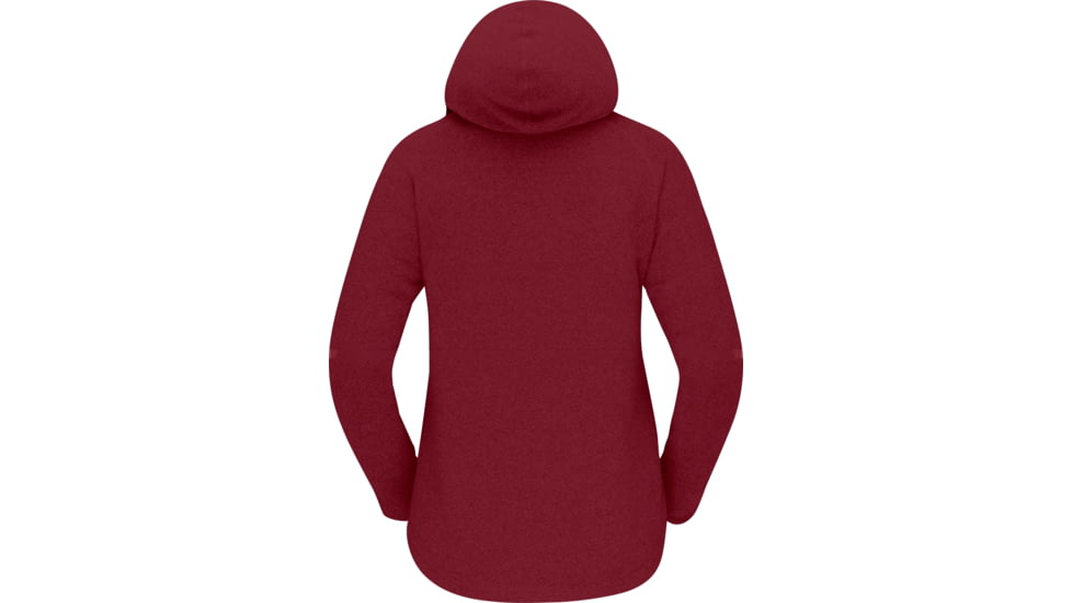 Norrona Warm2 Hood - Womens, Rhubarb, Medium, 5251-21-5700-M