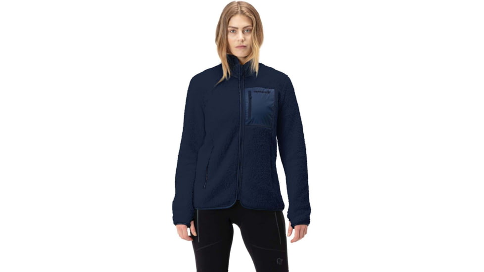 Norrona Warm3 Jacket - Womens, Indigo Night, Medium, 5210-20-2295-M