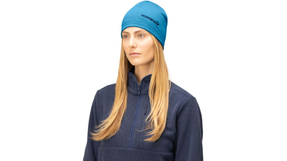 Norrona Warmwool2 Beanie, Hawaiian Surf, One Size, 5223-22-6610-OS