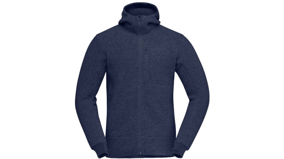 Norrona Warmwool3 Hood - Mens, Indigo Night, M, 5213-22-2295-M