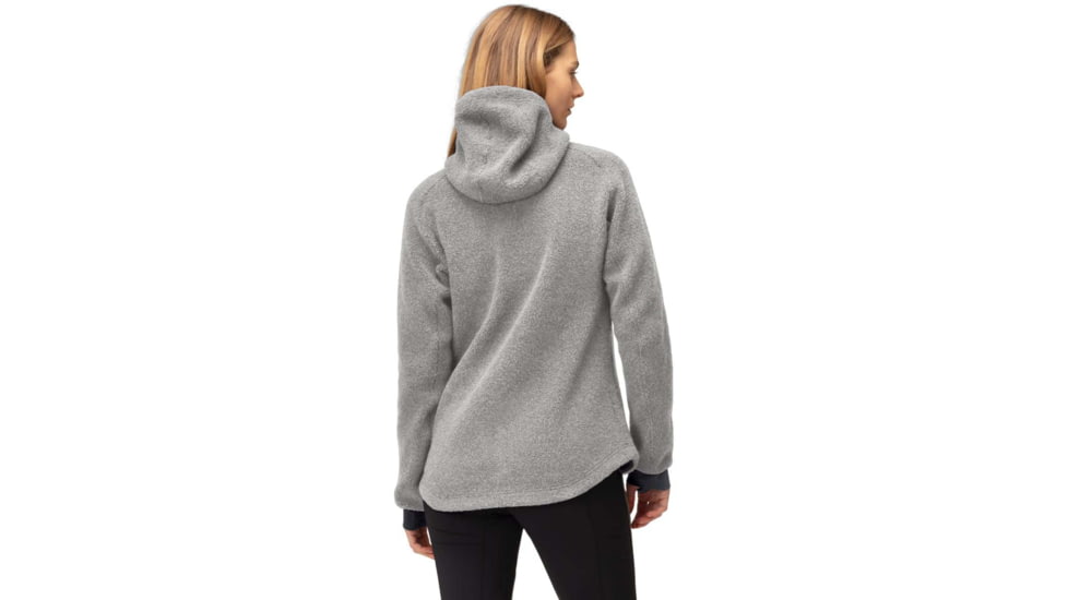 Norrona Warmwool3 Hood - Womens, Drizzle, L, 5214-22-2301-L