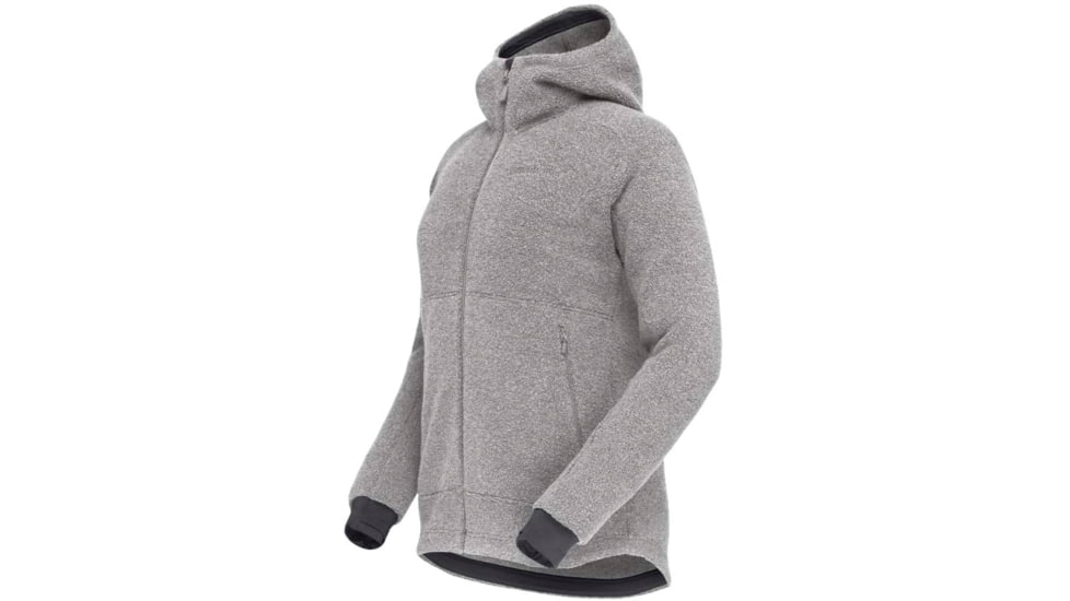 Norrona Warmwool3 Hood - Womens, Drizzle, L, 5214-22-2301-L