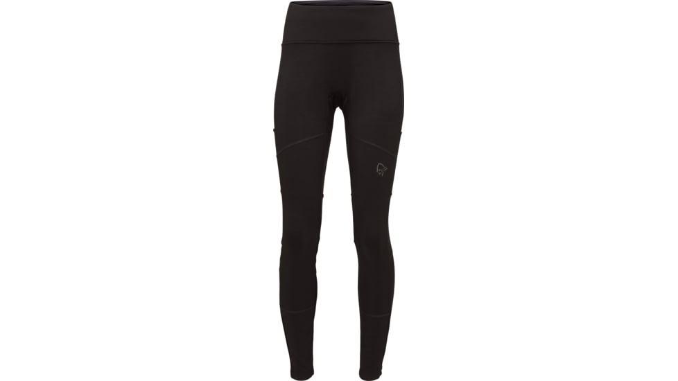 Norrona Winter Tights - Women's, Caviar Black, Large, 5243-21 7718 L