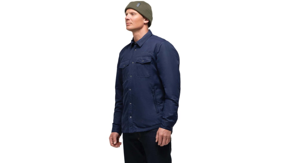 Norrona Workwear Pile Shirt - Mens, Indigo Night, Extra Large, 5208-20-2295-XL