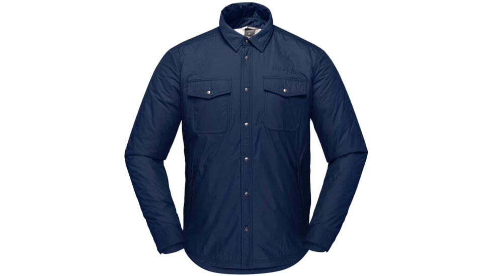 Norrona Workwear Pile Shirt - Mens, Indigo Night, Extra Large, 5208-20-2295-XL