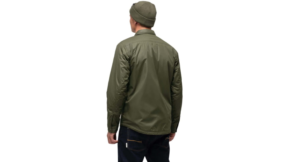 Norrona Workwear Pile Shirt - Mens, Olive Night, Large, 5208-20-3301-L