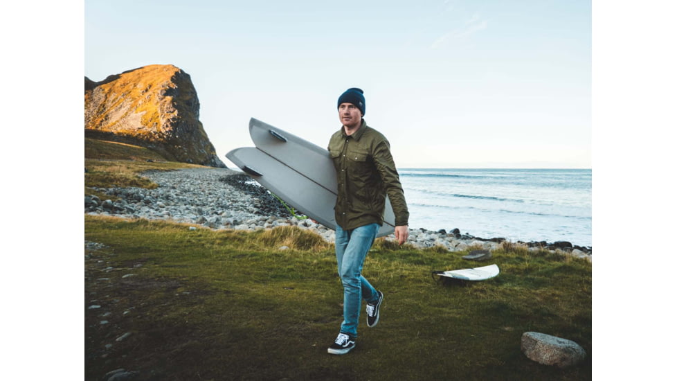 Norrona Workwear Pile Shirt - Mens, Olive Night, Large, 5208-20-3301-L