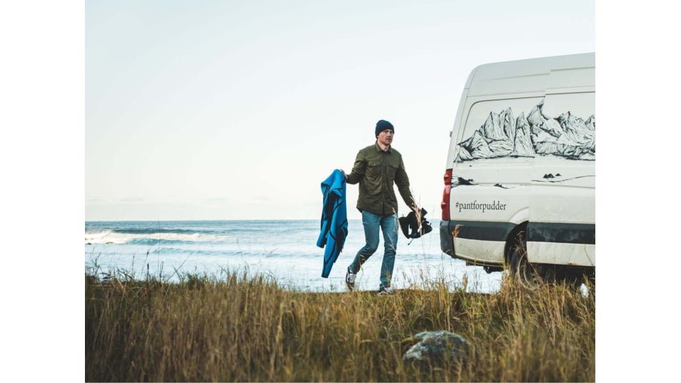 Norrona Workwear Pile Shirt - Mens, Olive Night, Large, 5208-20-3301-L