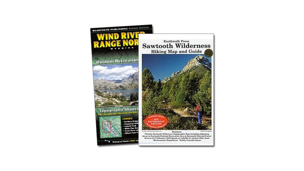 North Wind River Range Map Gd, Earthwalk Press, Publisher - Earthwalk Press