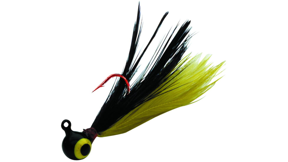 Northland Fire-Fly Jig 1/32 Oz, 2/Cd Bumble Bee, FF1-32