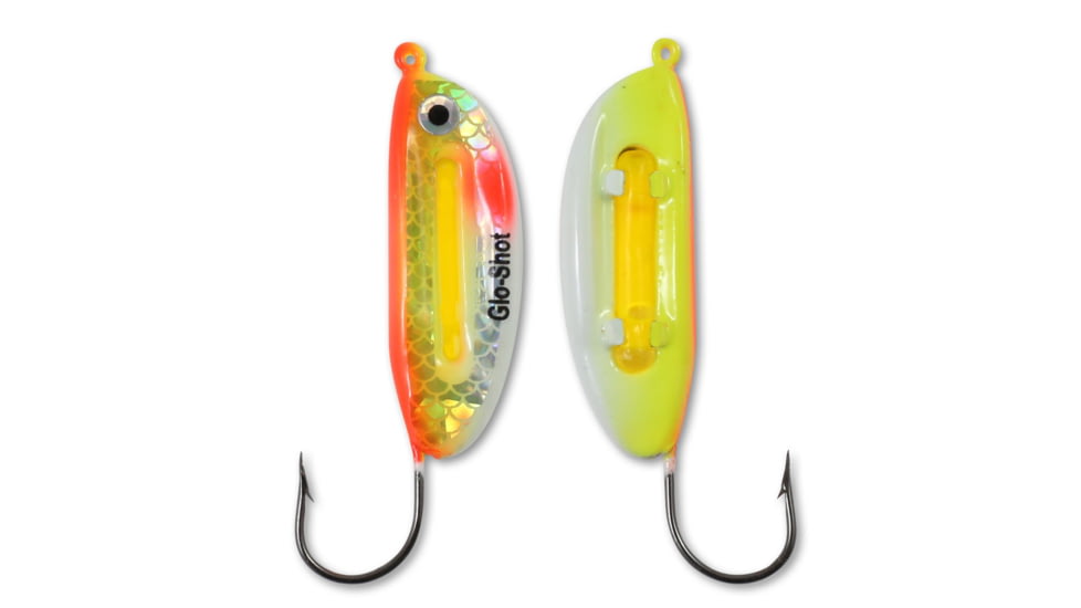 Northland Fishing Tackle Glo-Shot Jig, S-Glo Chub, 1/8 oz, GSJ3-24