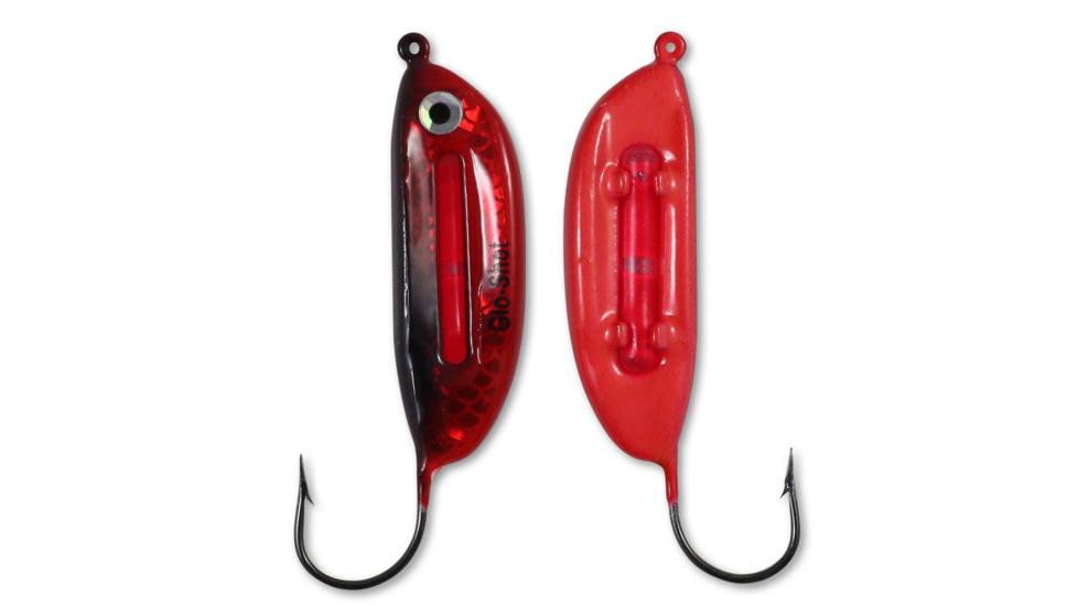 Northland Fishing Tackle Glo-Shot Jig, S-Glo Redfish, 1/8 oz, GSJ3-93