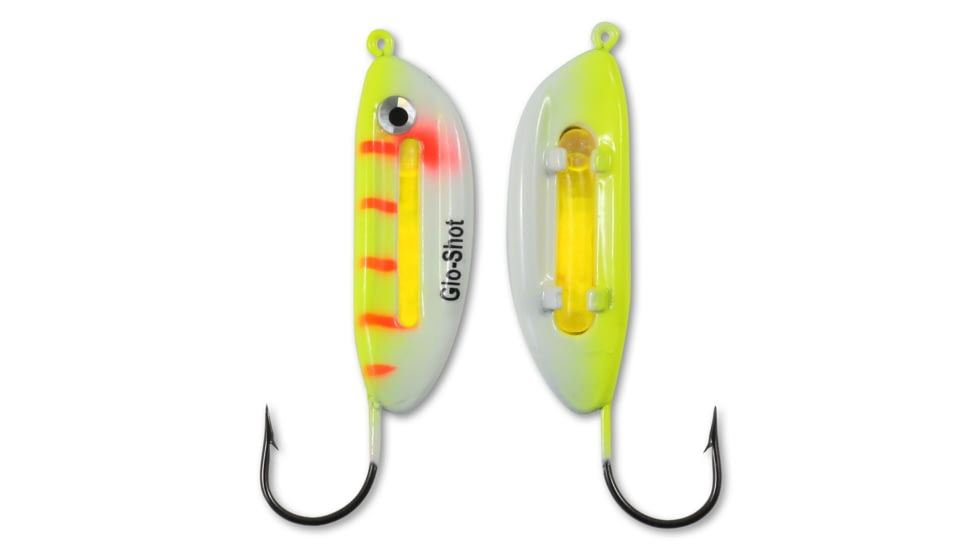 Northland Fishing Tackle Glo-Shot Jig, UV Electric Perch, 1/8 oz, GSJ3-60