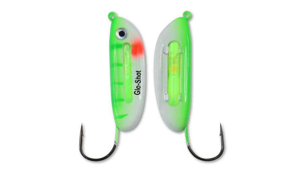 Northland Fishing Tackle Glo-Shot Jig, UV Glo Perch, 1/8 oz, GSJ3-220