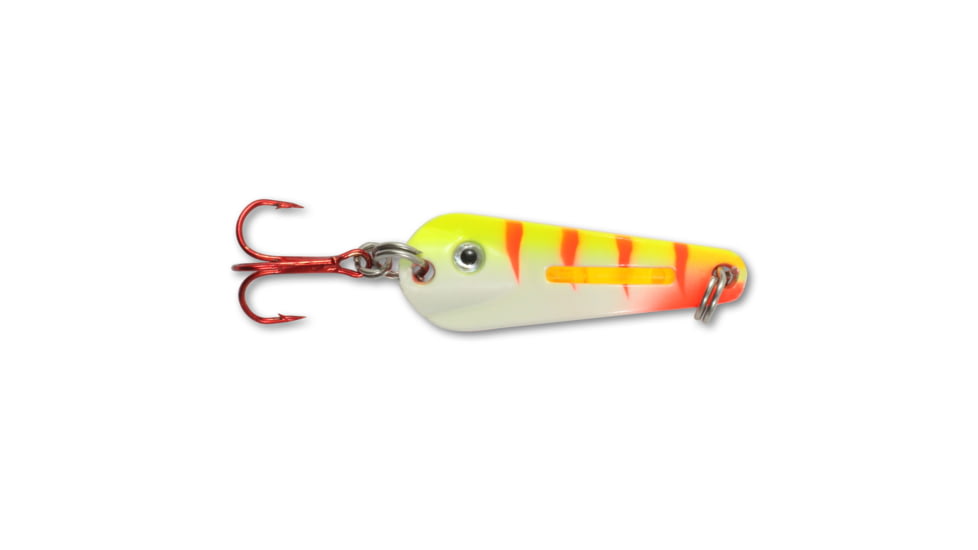 Northland Fishing Tackle Glo-Shot Spoon, UV Electric Perch, 1/16 oz, GSS2-60